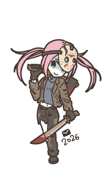 夢追さとい（ホッケーマスク）